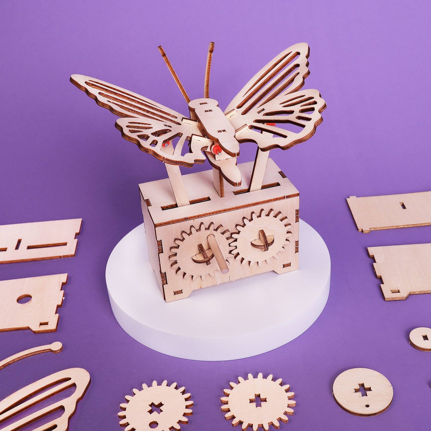 Fluttering Butterfly DIY Kit, Educational STEM Toy for Kids