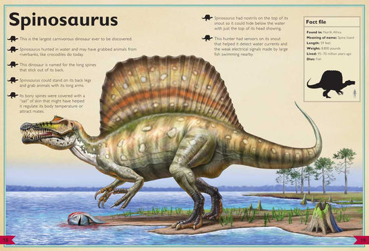 Magnificent Book of Dinosaurs by Tom Jackson: Hardcover; 80 pages / English