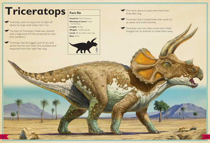 Magnificent Book of Dinosaurs by Tom Jackson: Hardcover; 80 pages / English
